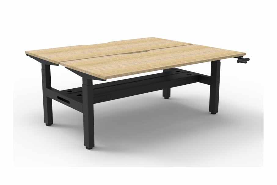 Boost Crank Double Sided Sit-Stand Workstation